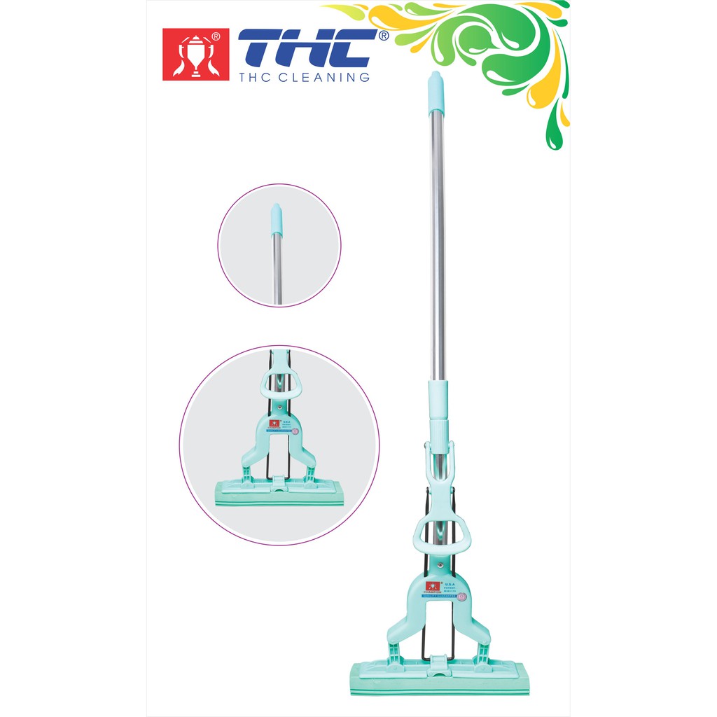 Cây lau nhà cao cấp TH - 108 (đầu mút 3 tấc)