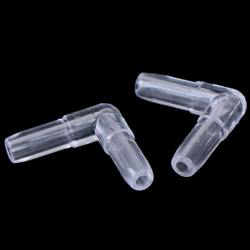 Hl Set 10 Đầu Nối Ống Nước 2 Chiều / 3 Chiều Trong Suốt