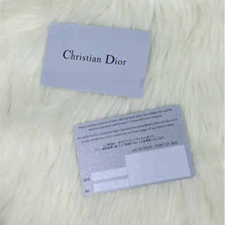 Thẻ dior
