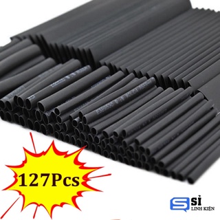 Bộ 127 ống co nhiệt bọc dây điện cách điện