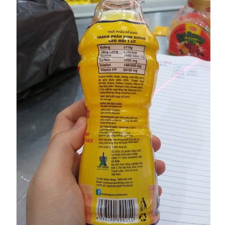 Number 1 nước tăng lực 330ml