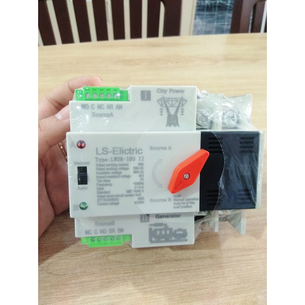 BỘ CHUYỂN NGUỒN TỰ ĐỘNG ATS 2P 100A LS ELECTRIC