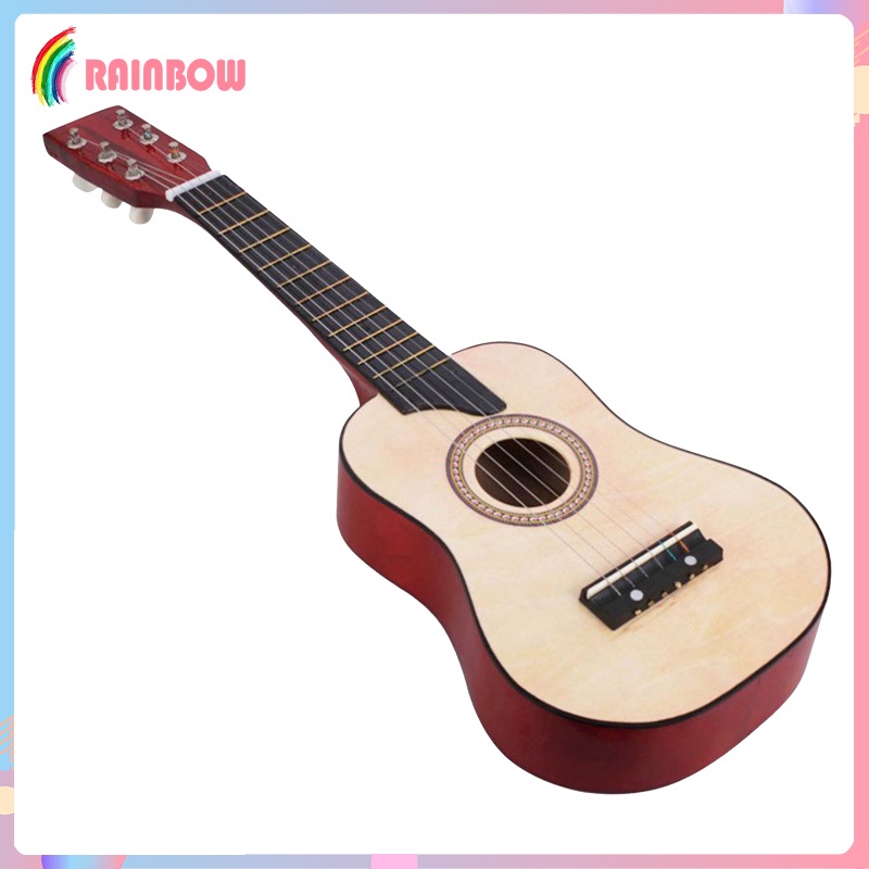 Đàn ghi ta 6 dây mini bằng gỗ 25 inch dành cho trẻ em