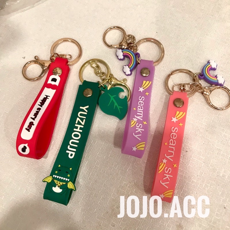Móc treo chìa khoá dây hình đáng yêu JOJO.ACC