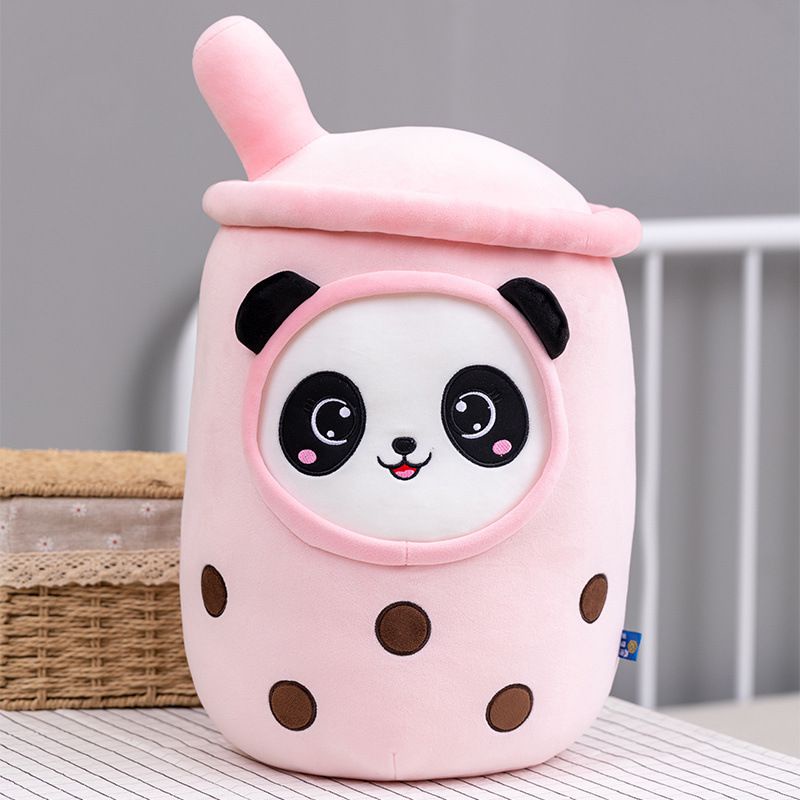 12-25cm bubble tea plush toy stuffed milk tea doll boba fruit tea cup pillow cushion kids toys birthday gift