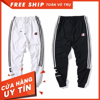 [🔥SALE][⚡️Full Tag] Quần Jogger Nỉ Nam Nữ Champion Line Jogger