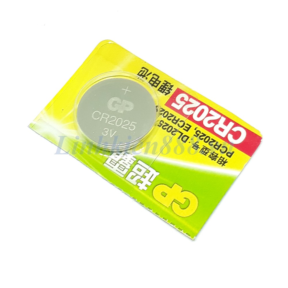 Pin GP CR2025 3V Loại Vỉ (1 Viên)