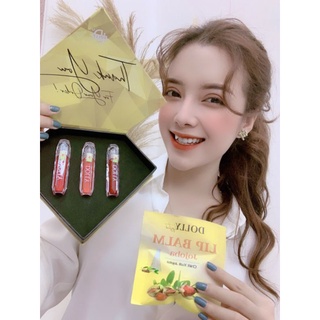 Son Dolly Set VIP 3 son tặng dưỡng môi [ Ghi chú màu hoặc ib cho shop ]