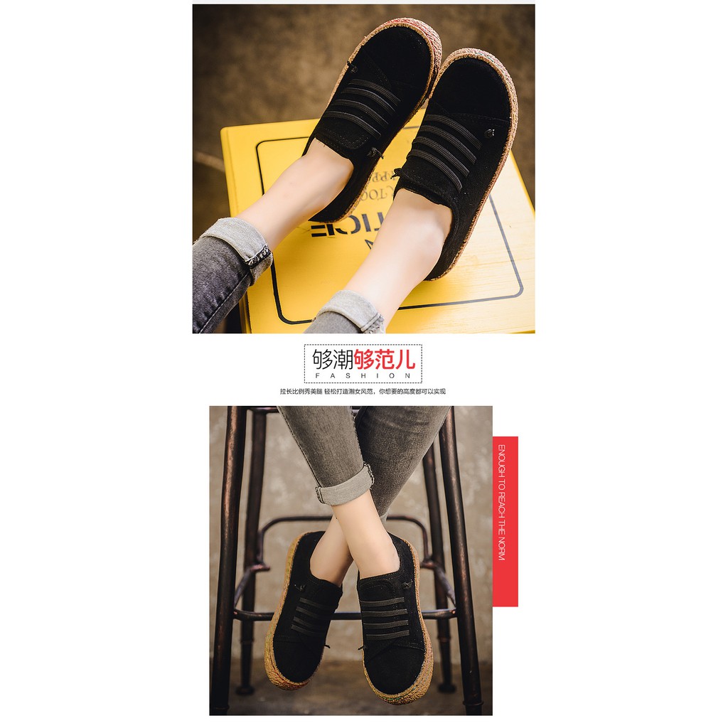 Giày thể thao nữ đế bằng giá rẻ giày sneaker nữ nhiều màu slipon ulzzang cao cấp hot trend AZUKA - E6 | BigBuy360 - bigbuy360.vn