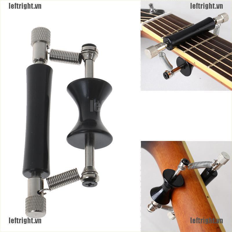 LEFT Guitar Auxiliary Capo Glider Metal Rolling Guitar Capo Sliding Tuning Capos VN