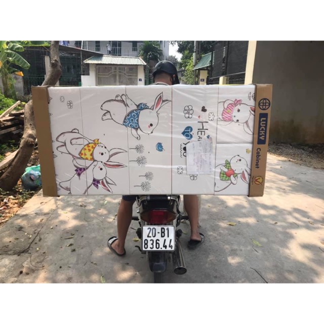 Tủ nhựa 5 tầng viêt nhật