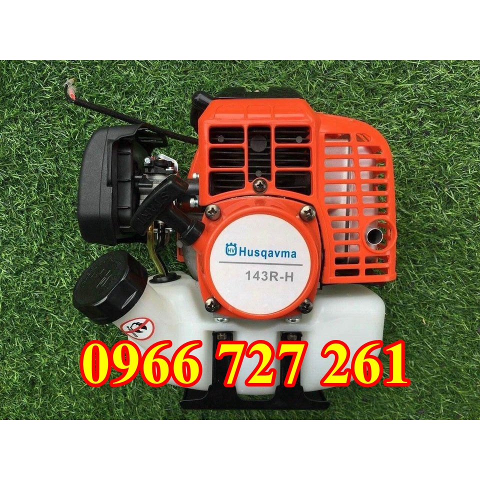 Máy Cắt Cỏ Husqvarna 143RII đeo vai động cơ 2 thì Thụy Điển