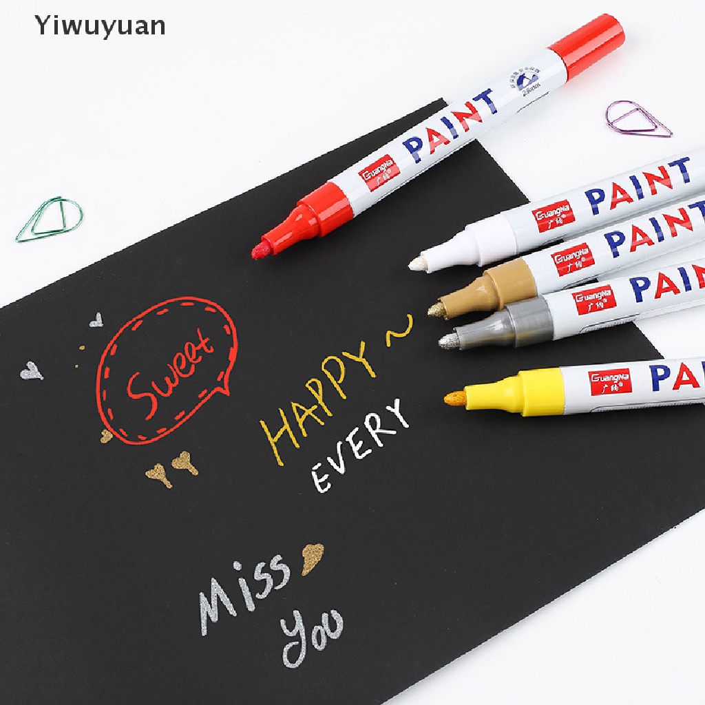 Bút Lông Đánh Dấu Lốp Xe Hơi 12 Màu Không Phai