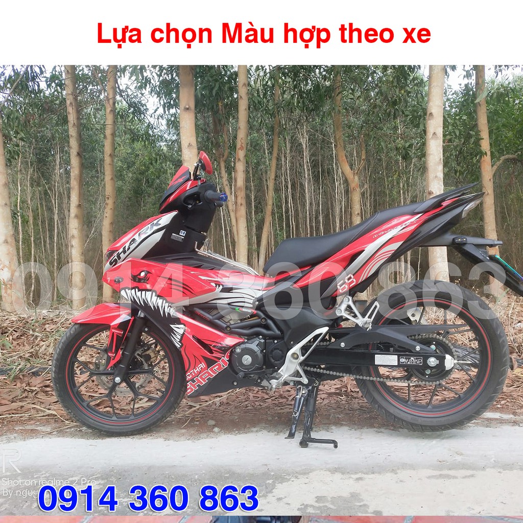 Mão chắn gió Winner x Kiểu sừng nhiều màu