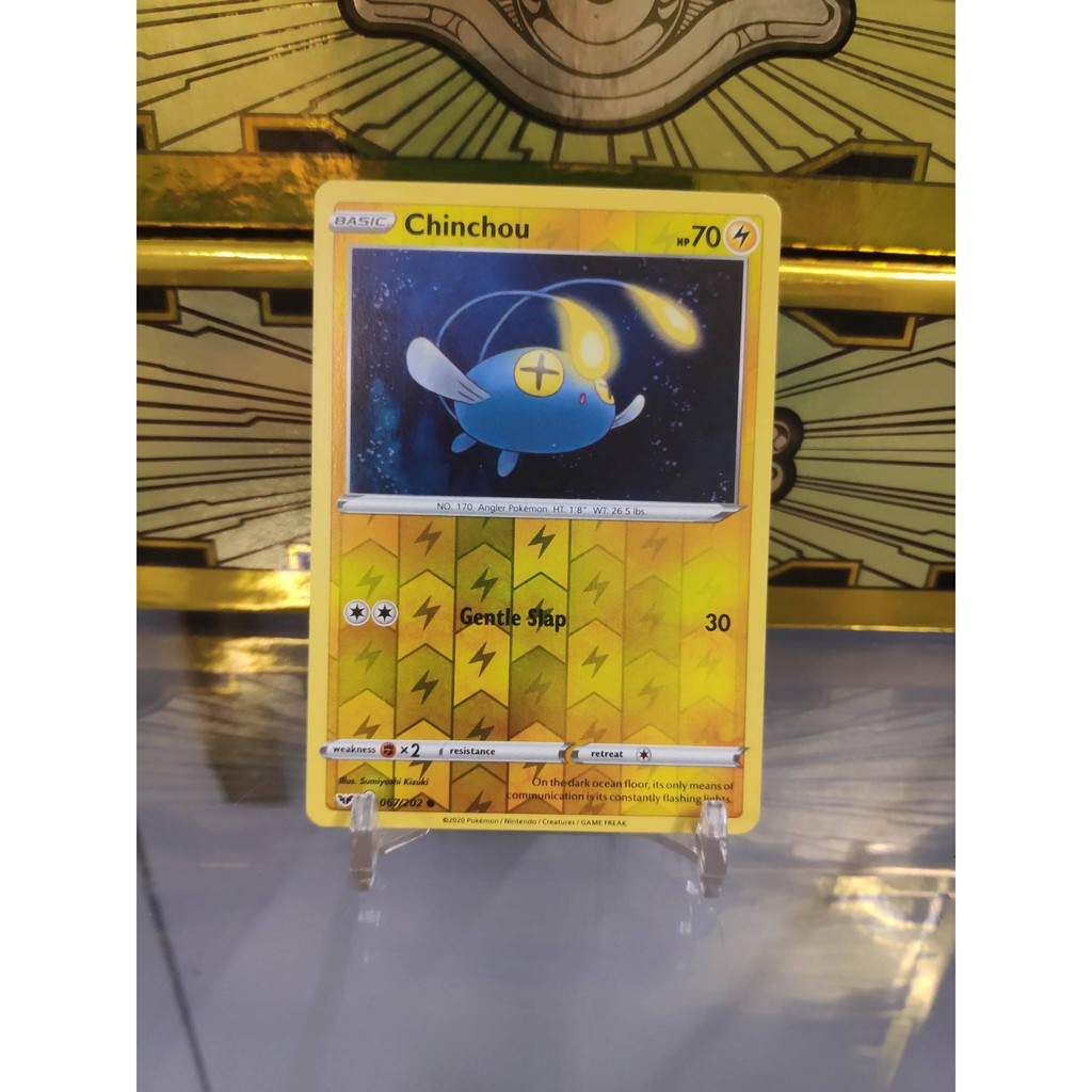 [ Dưa Hấu Yugioh ] Lá bài thẻ bài Pokemon Chinchou