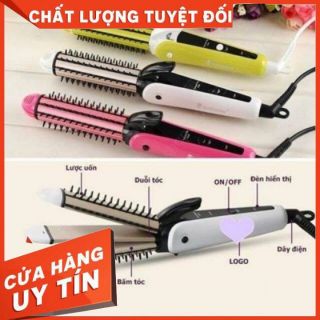 Máy Làm Tóc 3 Trong 1 NOVA (Uốn, Duỗi, Bấm)