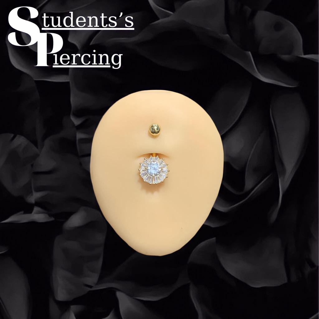 [NOW SHIP] KHUYÊN RỐN ĐÁ PHA LÊ SIÊU SÁNG