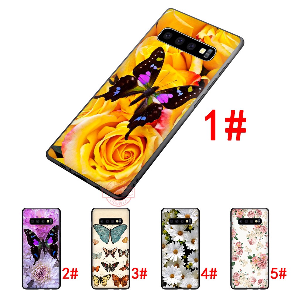 Ốp điện thoại in hình bươm bướm đẹp mắt cho Samsung S7 S7 Edge S8 S8+ S9 S9+ S10 S10+ Note 8 9