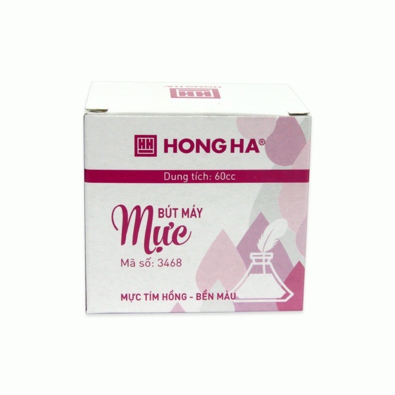 [Mã LIFE0803ALL giảm 10% đơn 0K] Mực bơm bút máy Hồng Hà nhiều màu.