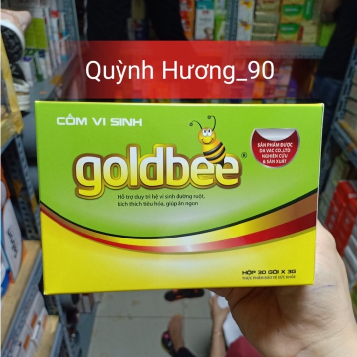 Cốm vi sinh GOLDBEE hộp 30 gói hỗ trợ duy trì hệ vi sinh đường ruột