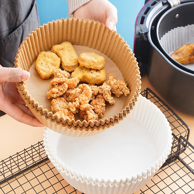 Set 25/50/100 Giấy Lót Nướng Bánh 16cm Không Dính Sử Dụng Một Lần