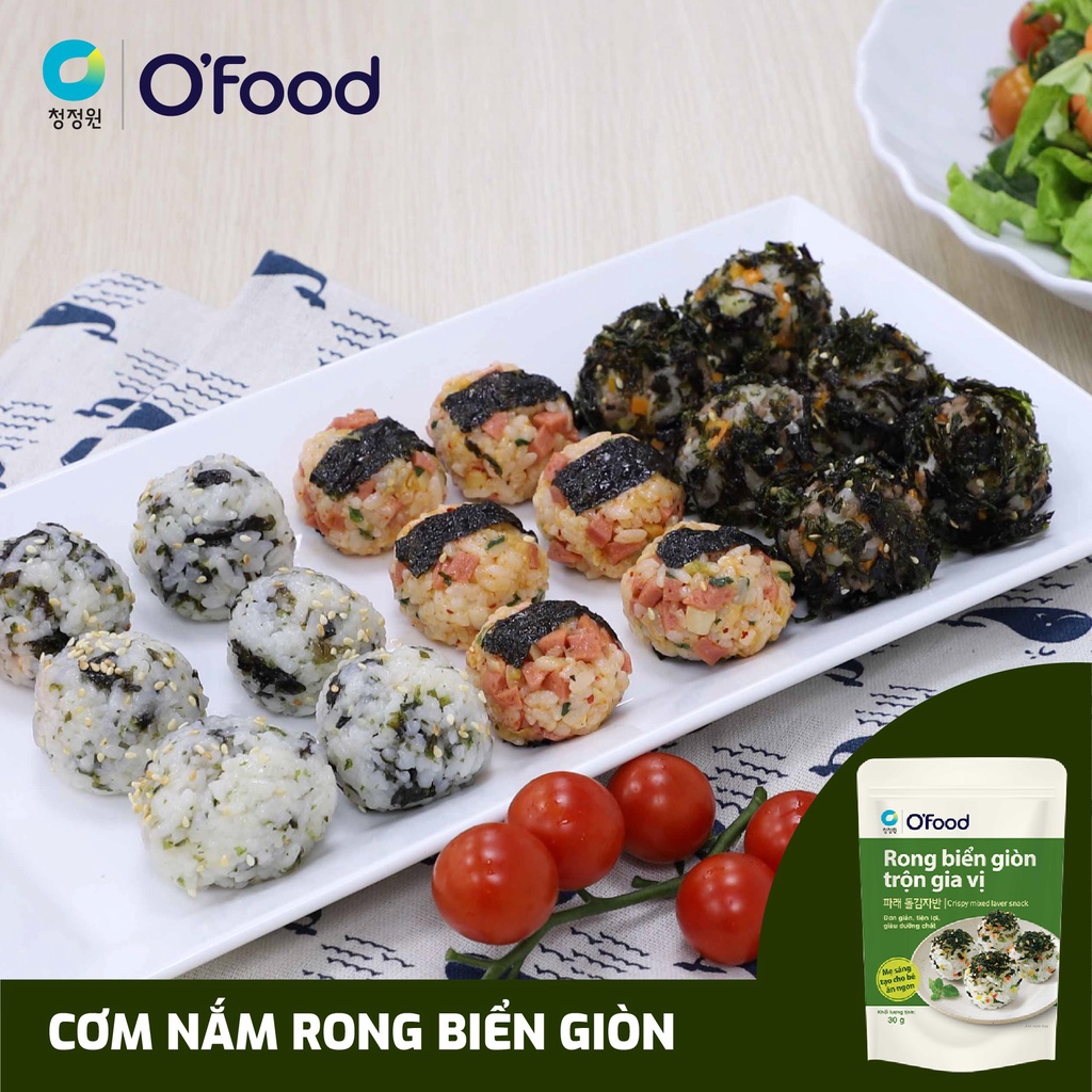 Rong Biển Giòn O’Food Trộn Gia Vị Gói 30G