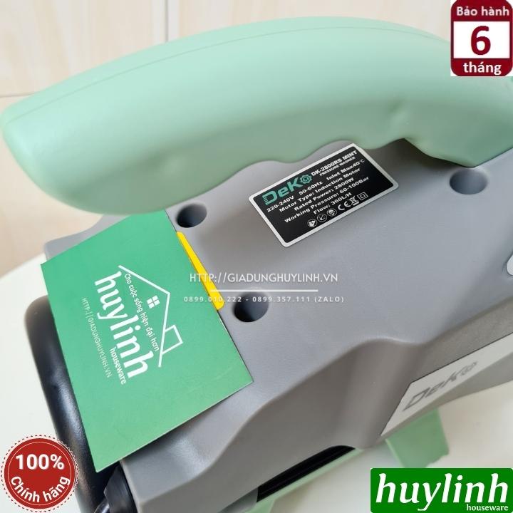 Máy xịt rửa xe chỉnh áp Deko DK2800RS - 2800W - Tặng béc rửa máy lạnh