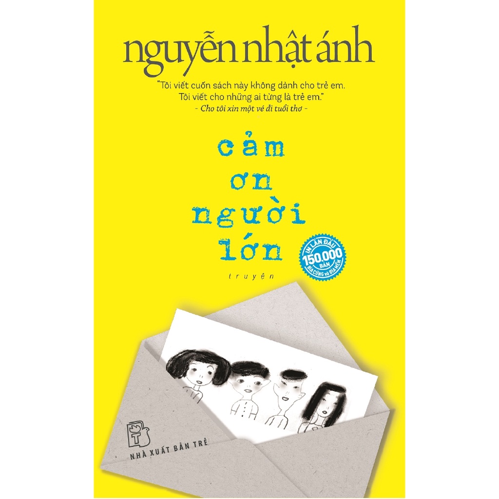 Sách - Cảm Ơn Người Lớn (Bìa Mềm) - Nguyễn Nhật Ánh - NXB Trẻ