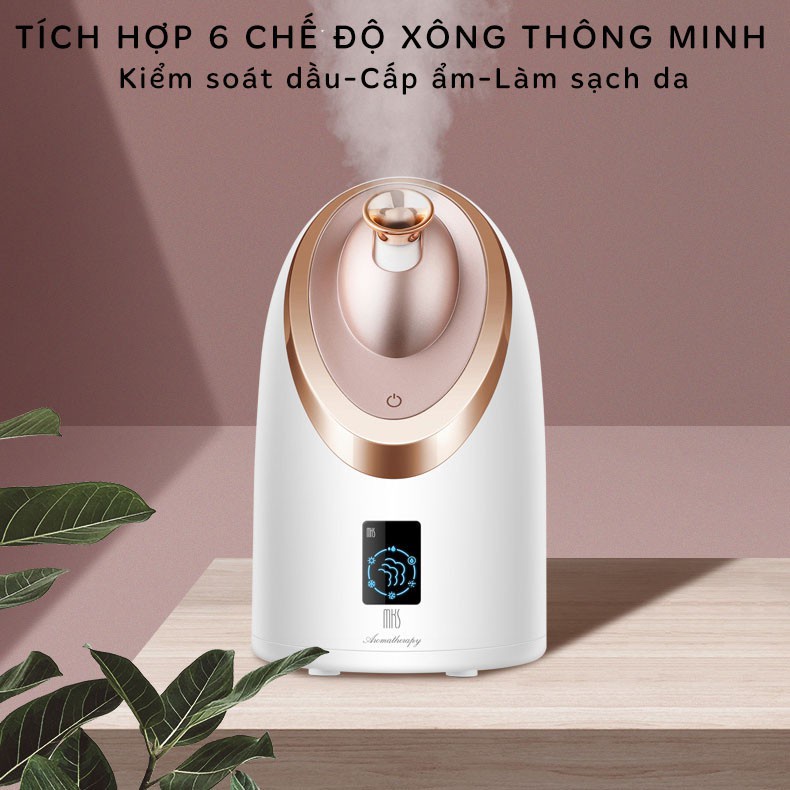 Máy Xông Hơi Mặt - Máy Xông Mặt Hot and Cold MKS-X75 - Làm Sạch Da Mặt, Loại Bỏ Bụi Bẩn, Tăng Hấp Thụ Dưỡng Chất Cho Da