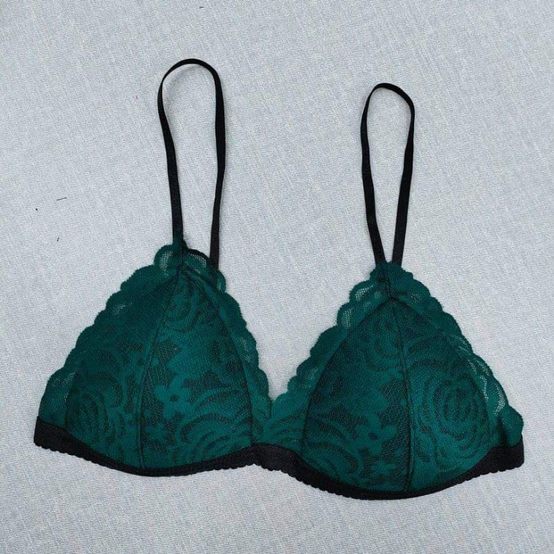 Bralette Áo ngực có mút mỏng . ren . cotton | BigBuy360 - bigbuy360.vn
