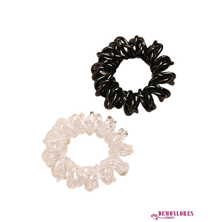 Dây buộc tóc điện thoại dạng xoắn ốc cho nữ