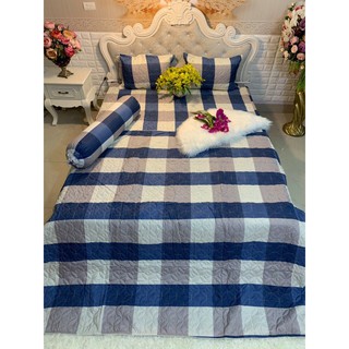 Trọn Bộ Chăn Ga Coton Poly 5 Món