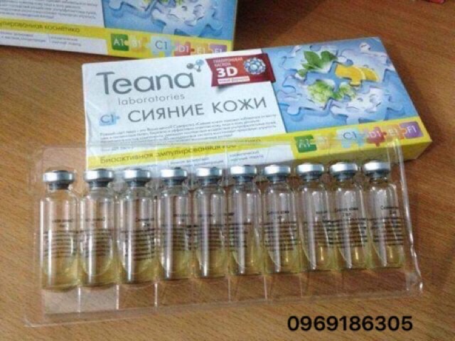 COLLAGEN TƯƠI TEANA C1 (Hàng xách tay Nga, kèm hoá đơn)