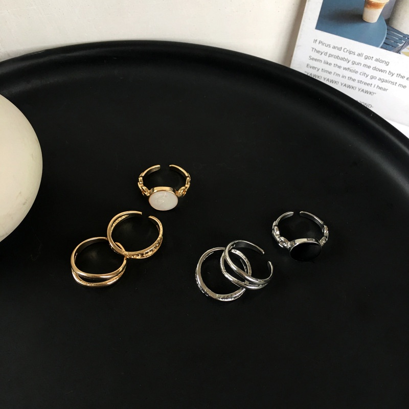 Set 3 Nhẫn Đeo Khớp Ngón Tay Thời Trang Nữ