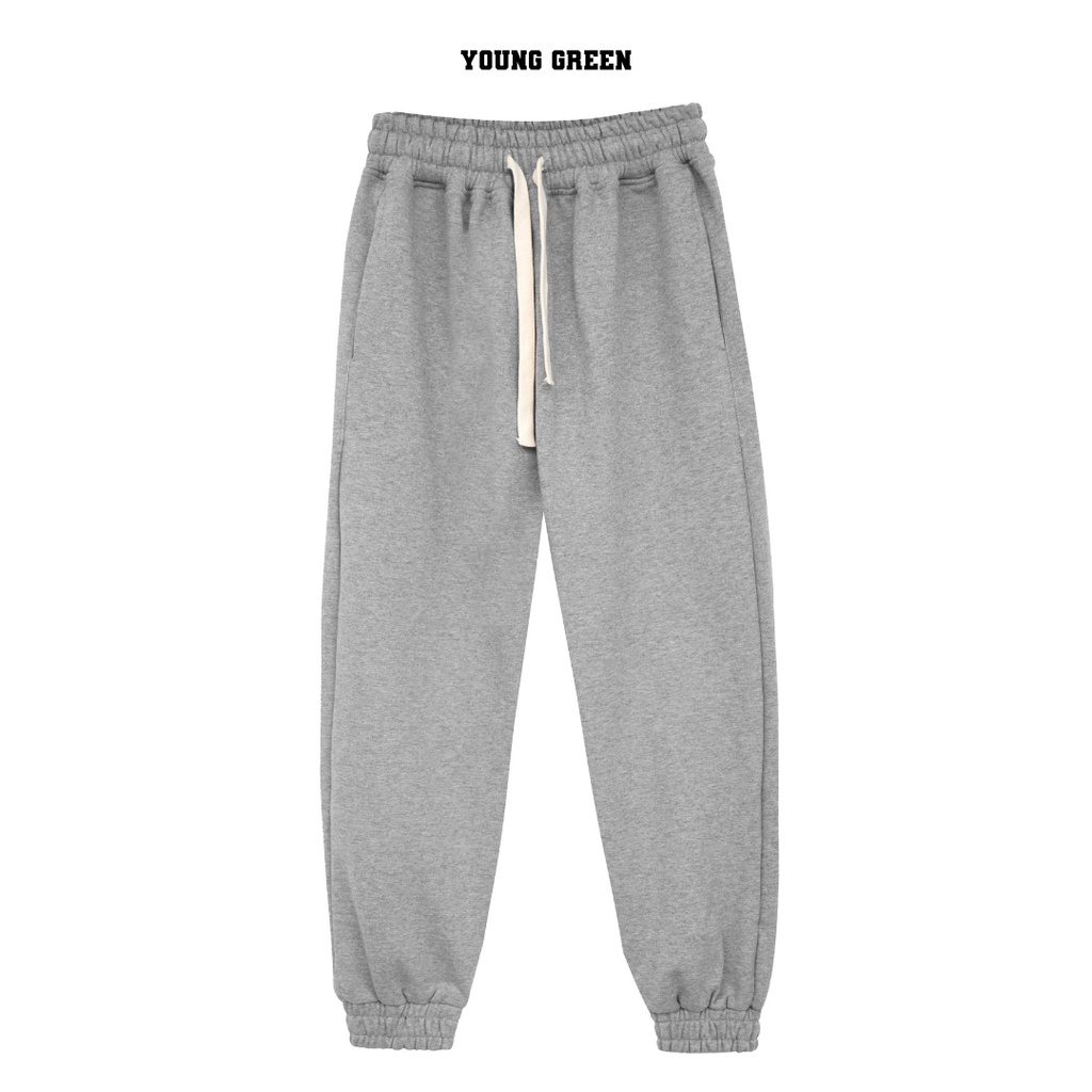 Quần nỉ YOUNG GREEN Blank Sweatpants - Dáng quần trên mắt cá [ygshop.hanoi]
