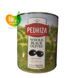 Quả oliu đen nguyên trái có hạt La Pedriza 3kg - Nhập khẩu Tây Ban Nha