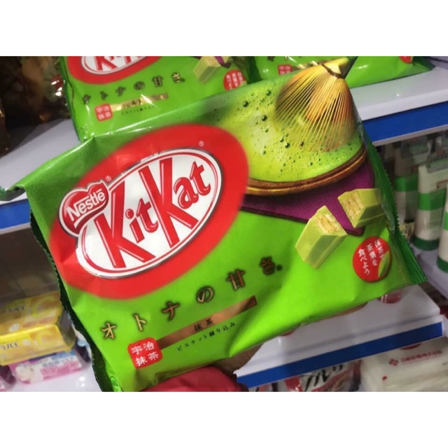 Kit kat trà xanh Nhật