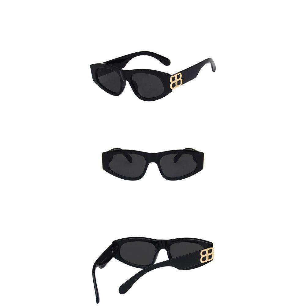 Kính Mát Gọng Oval Chống Tia UV Họa Tiết Da Báo Phong Cách Hàn Quốc Cho Nam