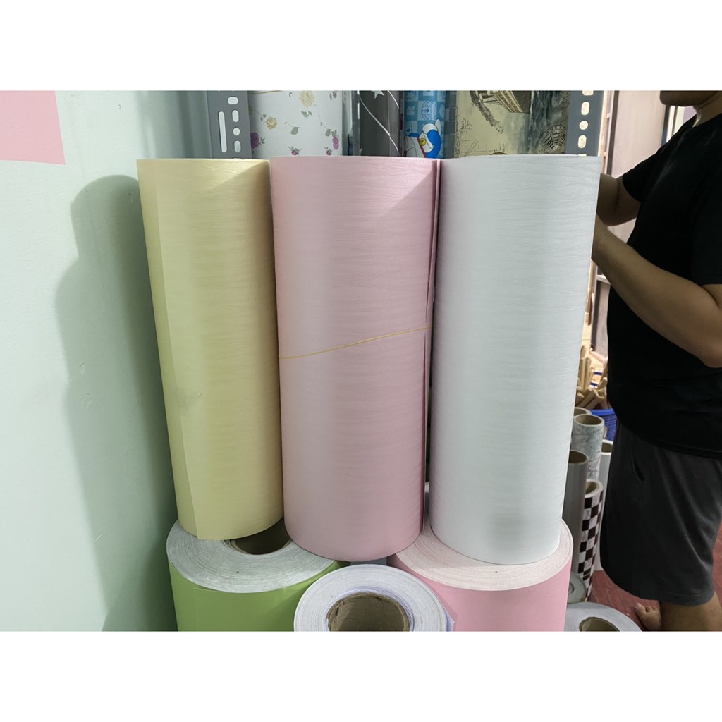 DECAL 1m Giấy dán tường PVC khổ rộng 45cm  - Vân Chỉ Châu Âu ELL012