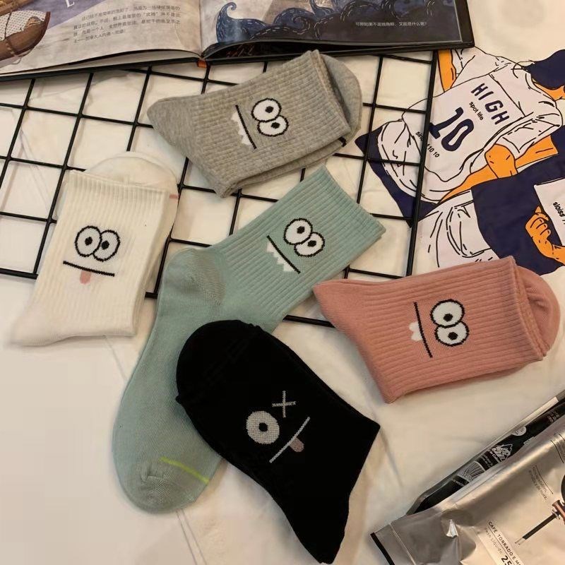 Tất nữ vỡ nữ cao cổ đa dạng họa tiết hoạt hình phong cách trẻ trung năng động dễ thương