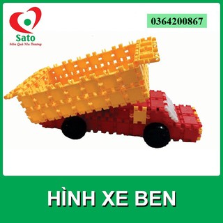 Bộ Ghép Hình Bé Luyện Sáng Tạo 144 Chi Tiết Đa Dạng MS 16