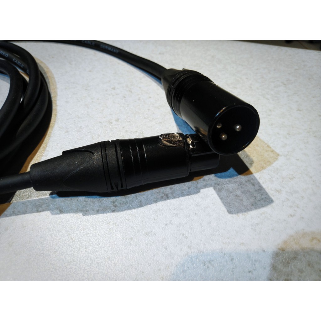Dây Micro Sommer 2 đầu Cannon XLR (1m - 10m)