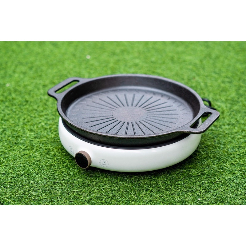 Chảo gang nướng Xiaomi Zhiwuzhu ZGKP001TCM, dùng mọi loại bếp- Hàng chính hãng
