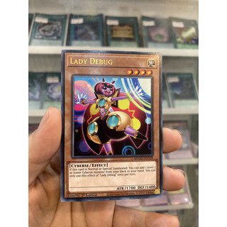 Thẻ Bài Lẻ YugiOh! Mã MAGO-EN128 - Lady Debug - Gold-Letter Rare - 1st Edition