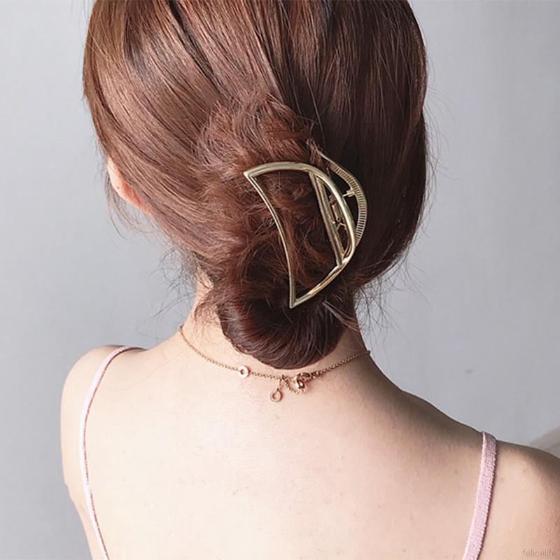 Kẹp tóc hình học thời trang