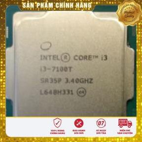 (giá khai trương) Bộ vi xử lý Intel i3-7100T, CPU dành cho máy tính bàn i3 7100T hàng tháo máy bộ