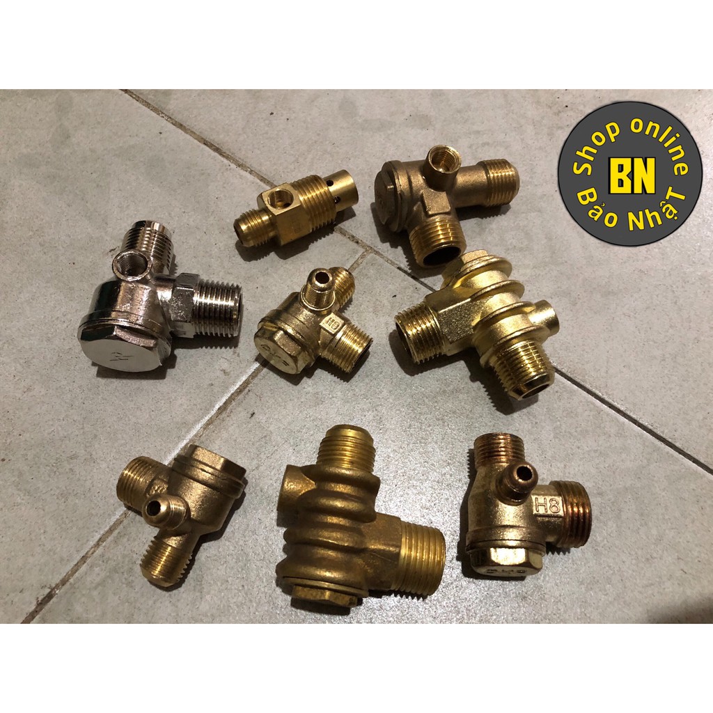 Van 1 chiều tốt  máy nén khí xài dây curoa  Đồng -SHINSTORE