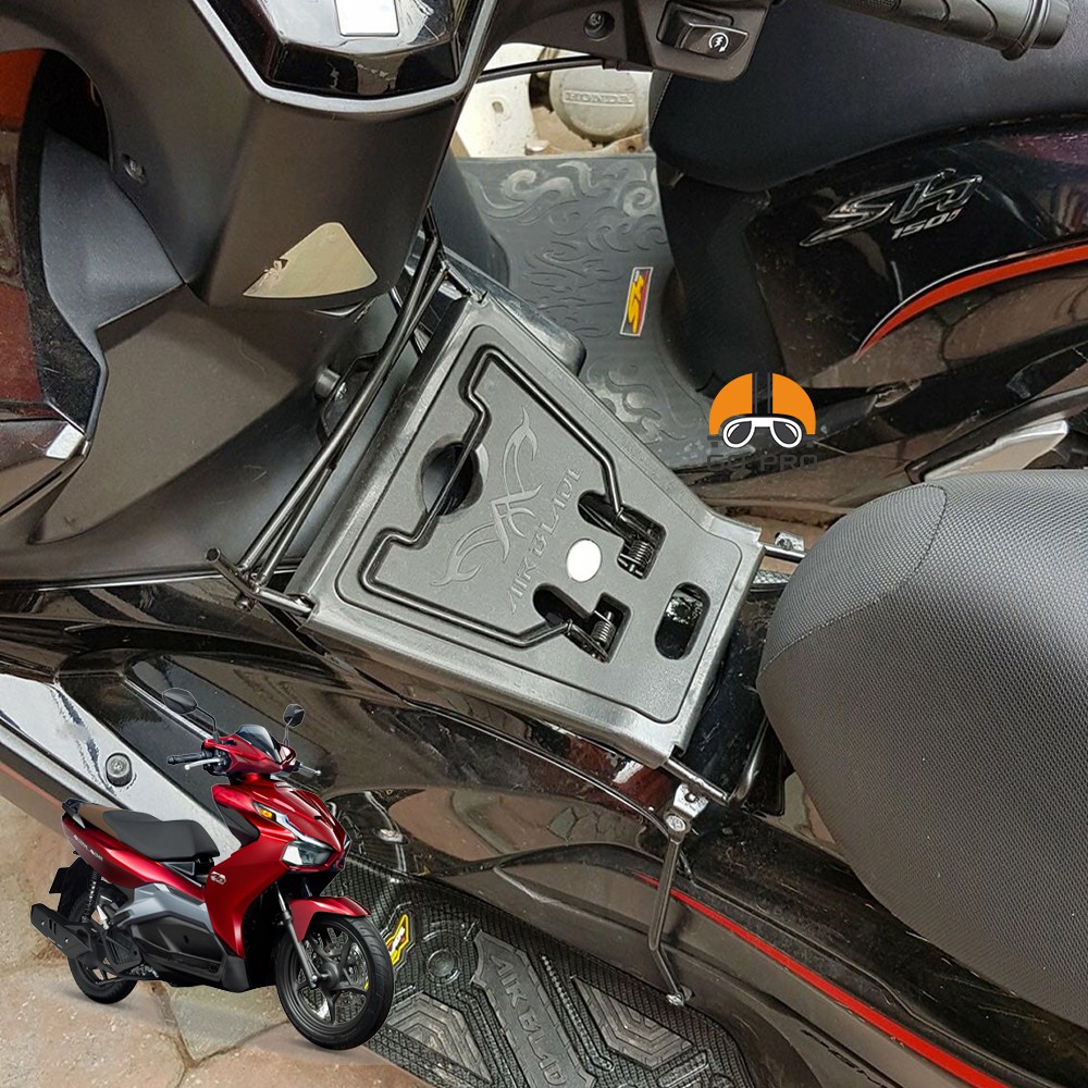 [CHÍNH HÃNG] Baga Nhựa Đen V2 Dành Cho AIR BLADE 2016 - 2020