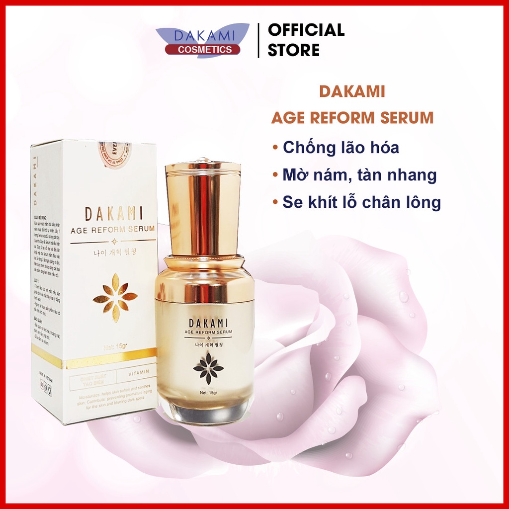Tinh Chất Toner Dakami Chống Lão Hoá Cao Cấp 15g DAKAMI COSMETIC