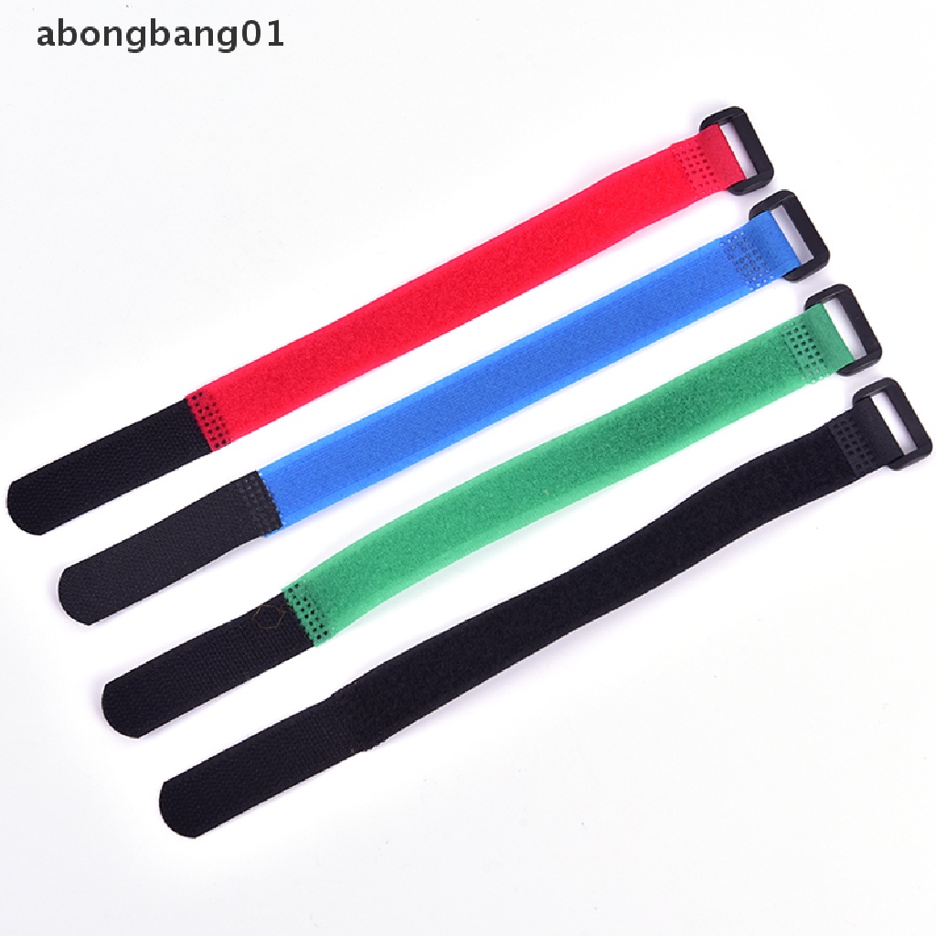 abongbang01 5Pcs Bicycle Strap Bike Handlebar Fixed Tape Cycling Pump Bottle Fastening Bands [Hot]